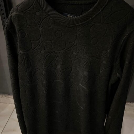 LOUIS V BLACK SWEATSHIRT - Image 2
