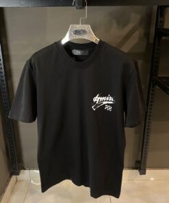 AMIRI logo-print mesh T-shirt