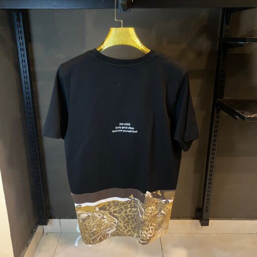 DG Leopard Hem Logo T Shirt - Image 2