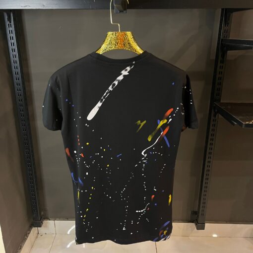 DR Black Multi Paint TShirt - Image 2