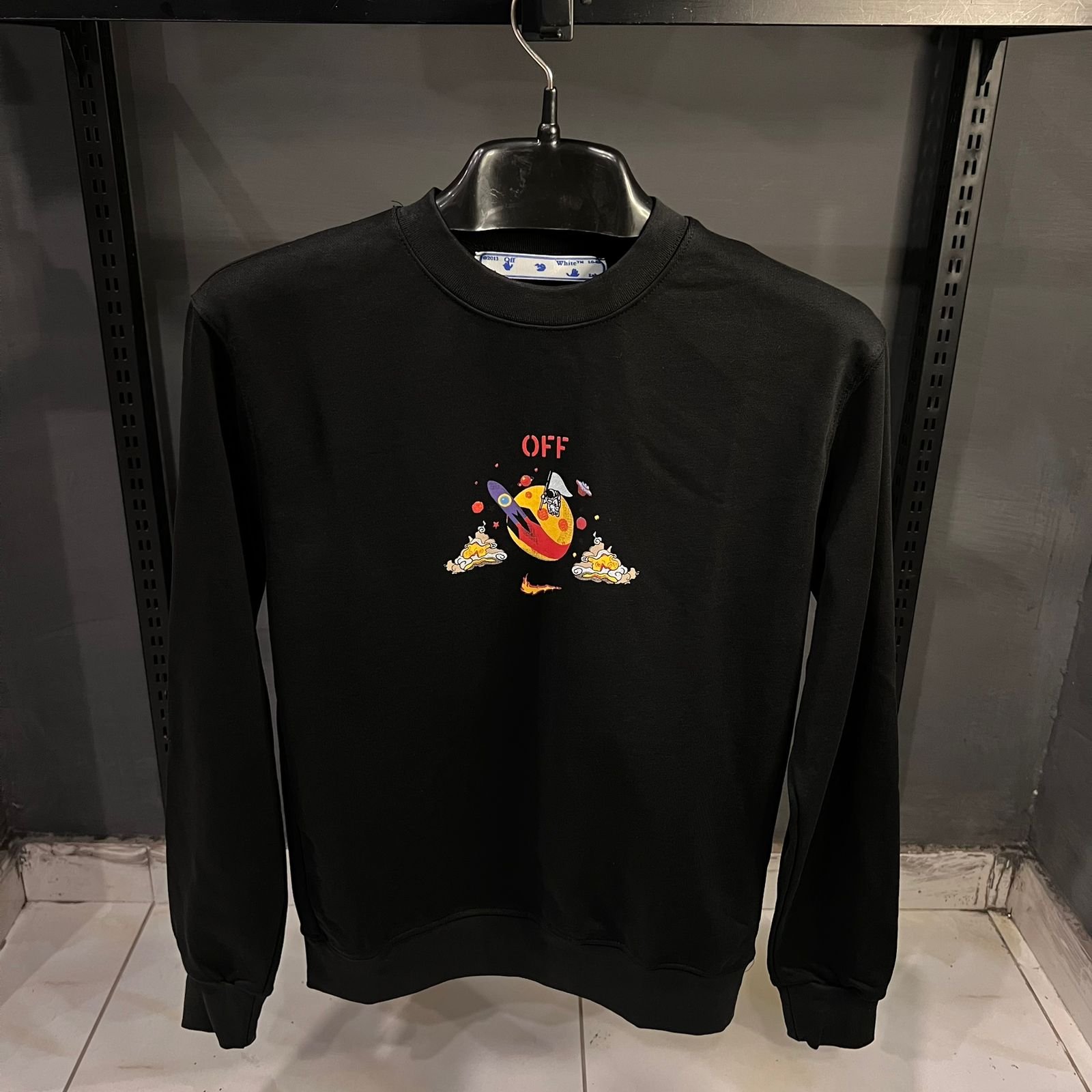 Off white sweatshirt clearance nike