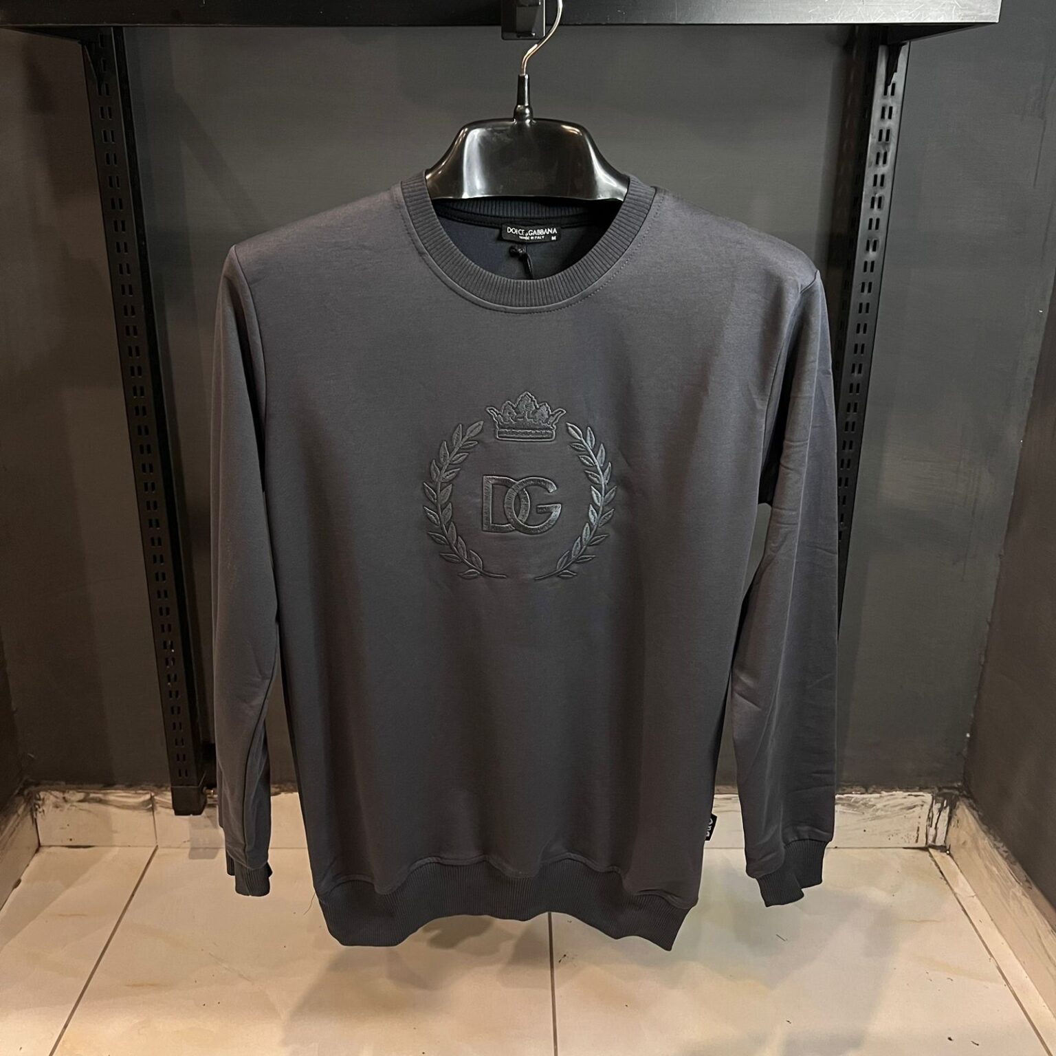 D&G Gray Sweatshirt
