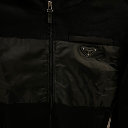 PD Jacket Front Nylon Hoodie - Image 2
