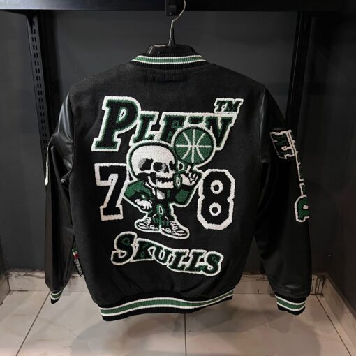 PP Black Jacket with Patches - Image 2