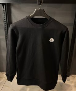 MN BLACK SWEATSHIRT WHITE BADGE