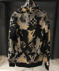 Alternative view of LOUIS V BLACK SKIN HOODIE