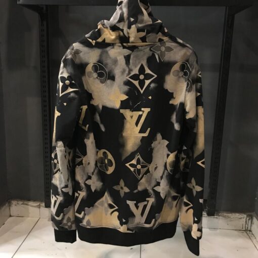 LOUIS V BLACK SKIN HOODIE - Image 2
