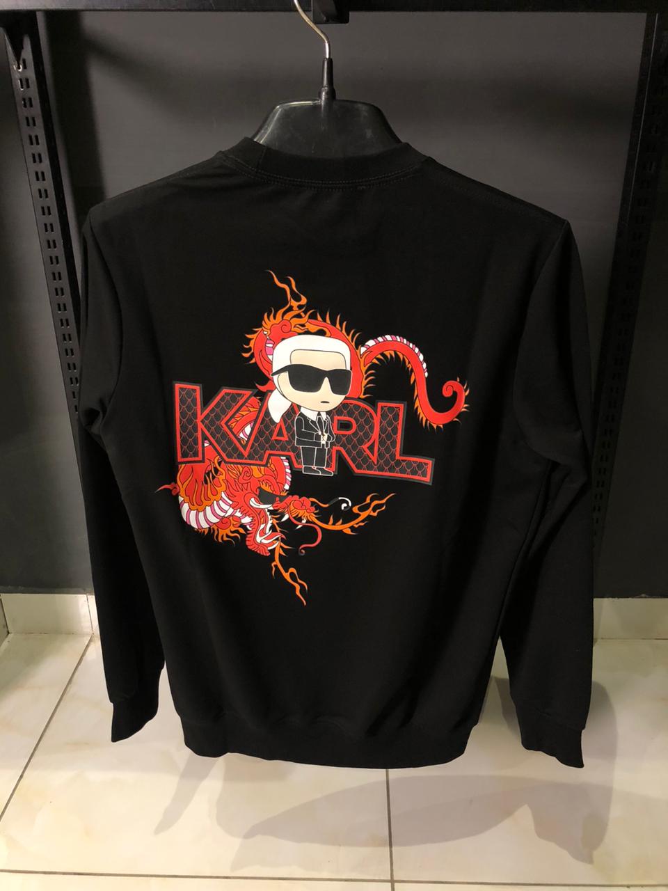 KRL IKONIK BLACK SWEATSHIRT - Image 2