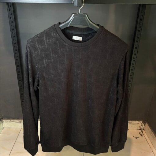 DR Black Velvet Sweatshirt