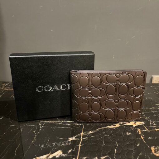 COACH BLACK WALLET