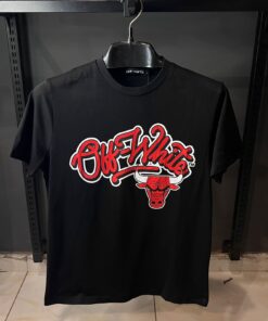 OFFW BLACK TSHIRT RED BULL PRINT
