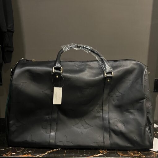 LOUIS V BLACK TRAVEL BAG