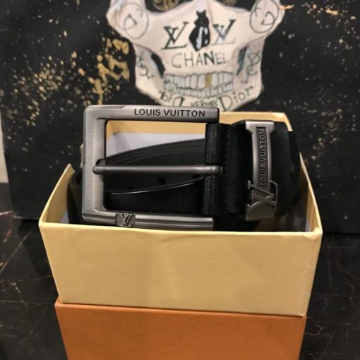 LOUIS V GREY BUCKLE BELT - Image 2