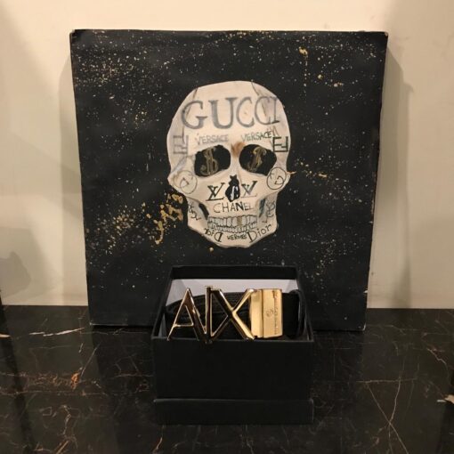 AX GOLDEN BUCKLE BELT