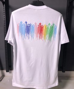 Alternative view of LOUIS V WHITE TSHIRT MULTI PRINT