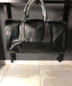 Louis V black travel bag