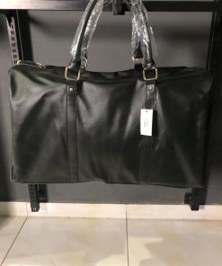Louis V black travel luggage bag