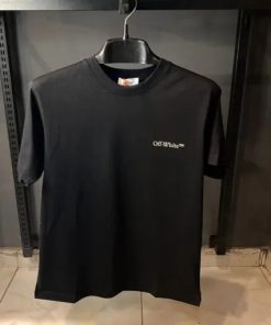 Alternative view of OFFW WHITE BLACK TSHIRT MOON PRINT