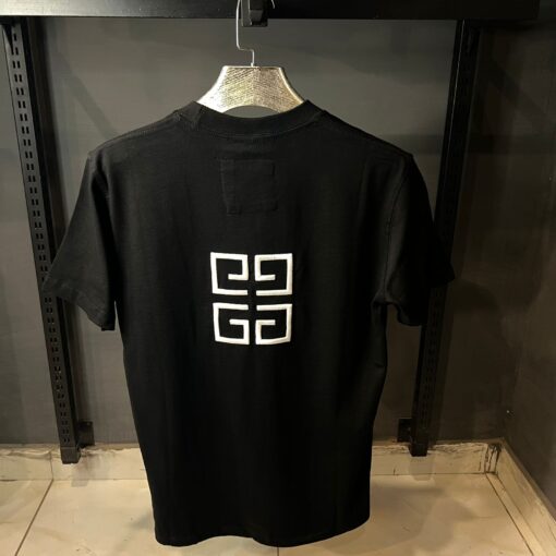 GV BLACK TSHIRT WHITE EMBROIDERY - Image 2