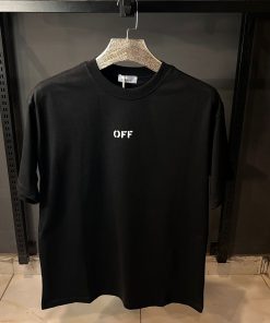 Alternative view of OFFW BLACK TSHIRT WHITE MAN PRINT