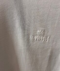 Alternative view of AR Premium White T Shirt White Embroidery