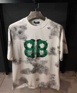 BB Oversized White Grey Faded Premium T Shirt