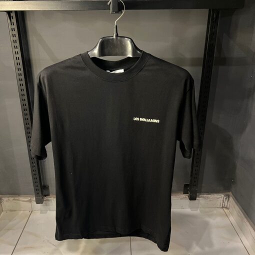 LES BEN BLACK TSHIRT SUN PRINT - Image 4