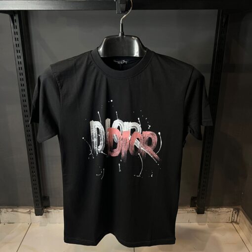 DR Black TShirt with Colored Logo