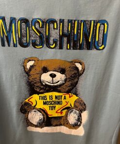 Alternative view of Mos Blue Teddy Bear Logo T Shirt