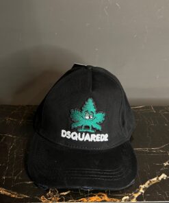 DSQ BLACK CAP GREEN LEAF
