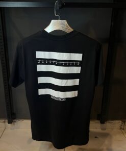 Alternative view of DG BLACK TSHIRT WHITE PRINT FRONT AND BACK OVER SIZED
