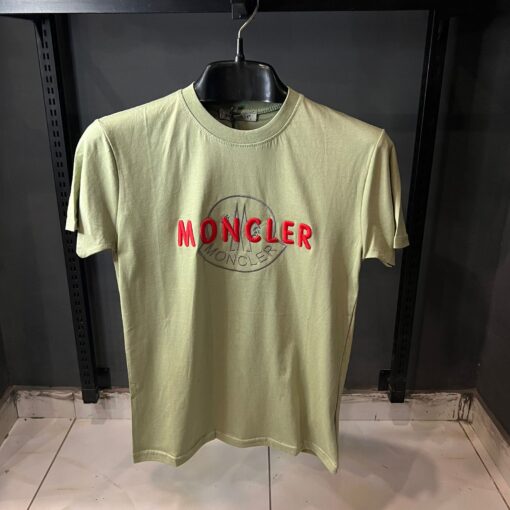 MN GREEN TSHIRT RED EMBROIDERD