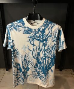 Louis V Graphic Cotton Short-Sleeved T-Shirt