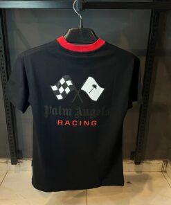Alternative view of PA BLACK TSHIRT RED PRINT FRONT AND BACK OVER SIZED