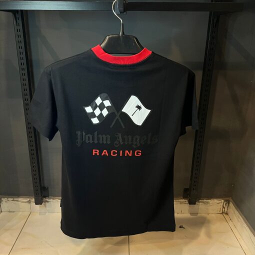 PA BLACK TSHIRT RED PRINT FRONT AND BACK OVER SIZED - Image 2