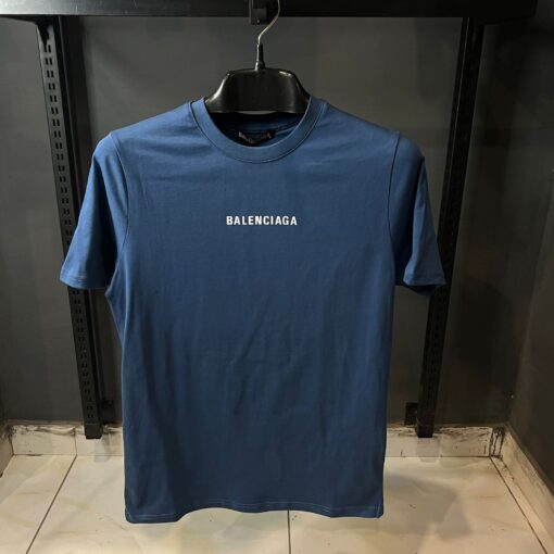 BB BLUE TSHIRT WHITE PRINT