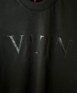 Alternative view of VLN BLACK TSHIRT BLACK PRINT