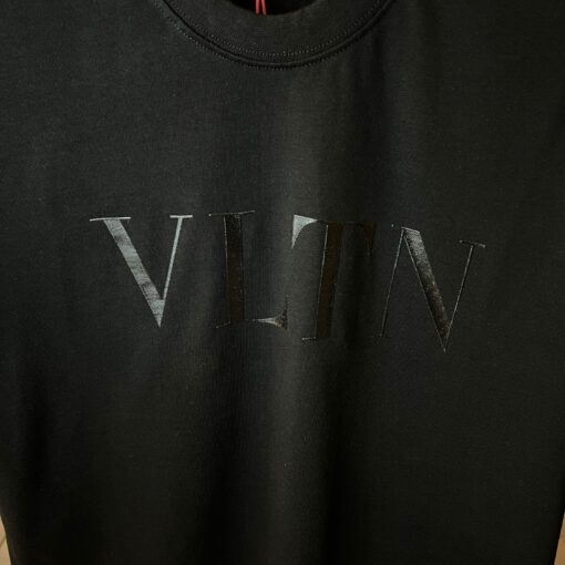 VLN BLACK TSHIRT BLACK PRINT - Image 2