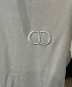 Alternative view of DR CD Icon White Over Sized Cotton Jersey Polo