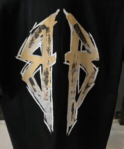 Alternative view of BB BLACK OVER SIZED TSHIRT TEXTURE PRINT
