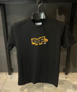 OFFW Graffiti Letter Black Tshirt