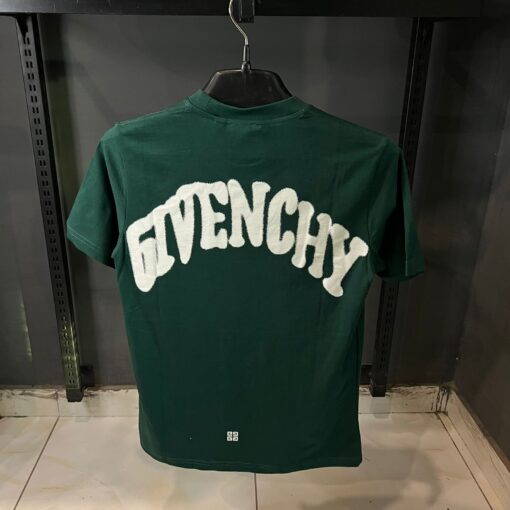 GV GREEN OVER SIZED TSHIRT WHITE SKUL PRINT - Image 4