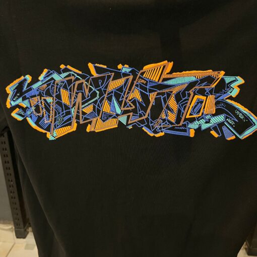OFFW Graffiti Letter Black Tshirt - Image 3