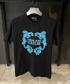 VR Jeans Couture LOGO BAROQUE - Print T-shirt