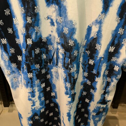 AR Logo Bleached Cotton T Shirt - Image 4