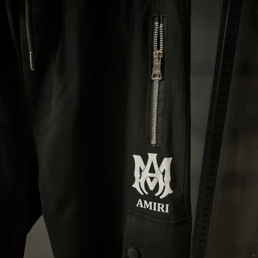 AMIRI BLACK TROUSER WHITE PRINT - Image 2