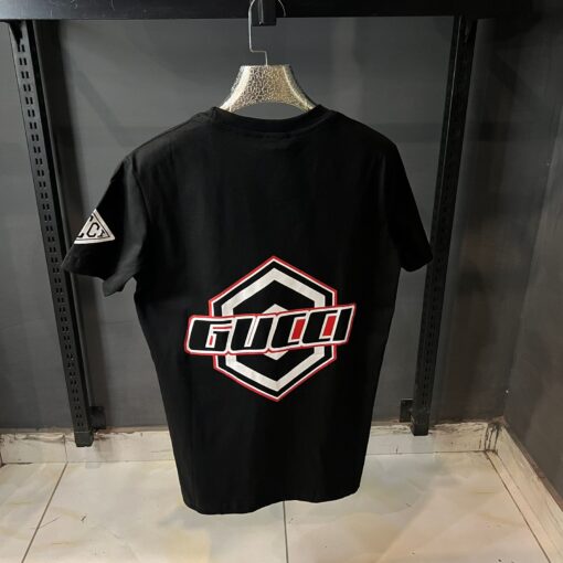 GC Logo-Detailed Cotton-Jersey T-Shirt - Image 3