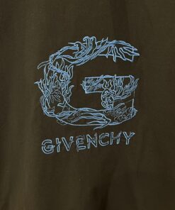 Alternative view of GV BLACK TSHIRT BLUE THREAD
