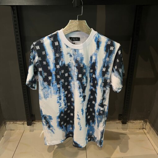 AR Logo Bleached Cotton T Shirt