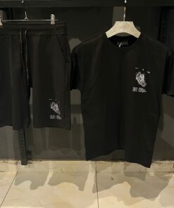 Louis V Trainers Pattern Logo Effect Short Set